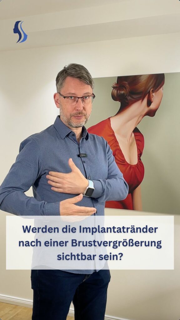 Werden die Implantatränder nach einer Brustvergrößerung sichtbar - ein Video von Dr. med. Jiri Blazek Berlin