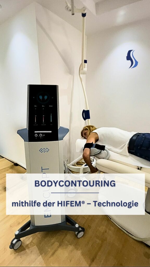 Bodycontouring mithilfe der HIFEM Technologie (Emsculpt)